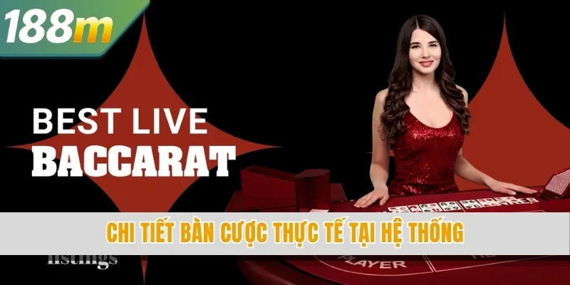 Chi tiết bàn cược thực tế tại hệ thống